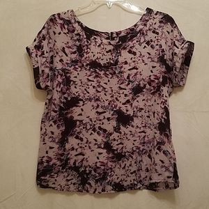 Cynthia Rowley Short Sleeve Blouse